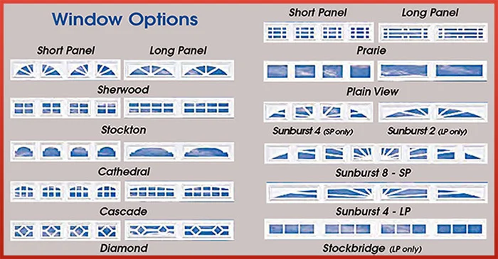 Garage Doors 2 avondale garage doors window options